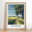 Belchford Modern Travel Poster