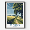Belchford Retro Travel Illustration