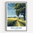 Belchford Vintage Style Print