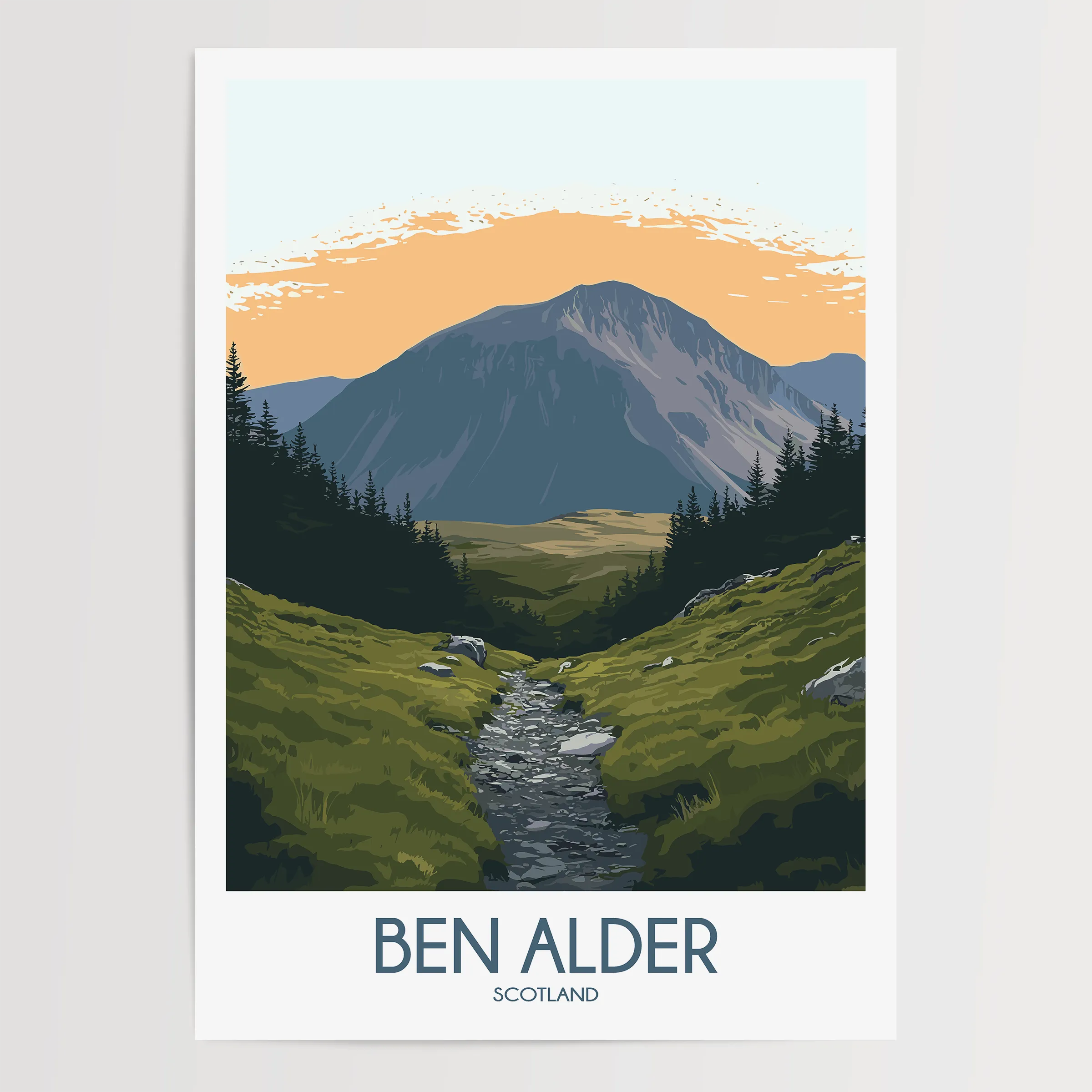 Ben Alder Destination Art Gift