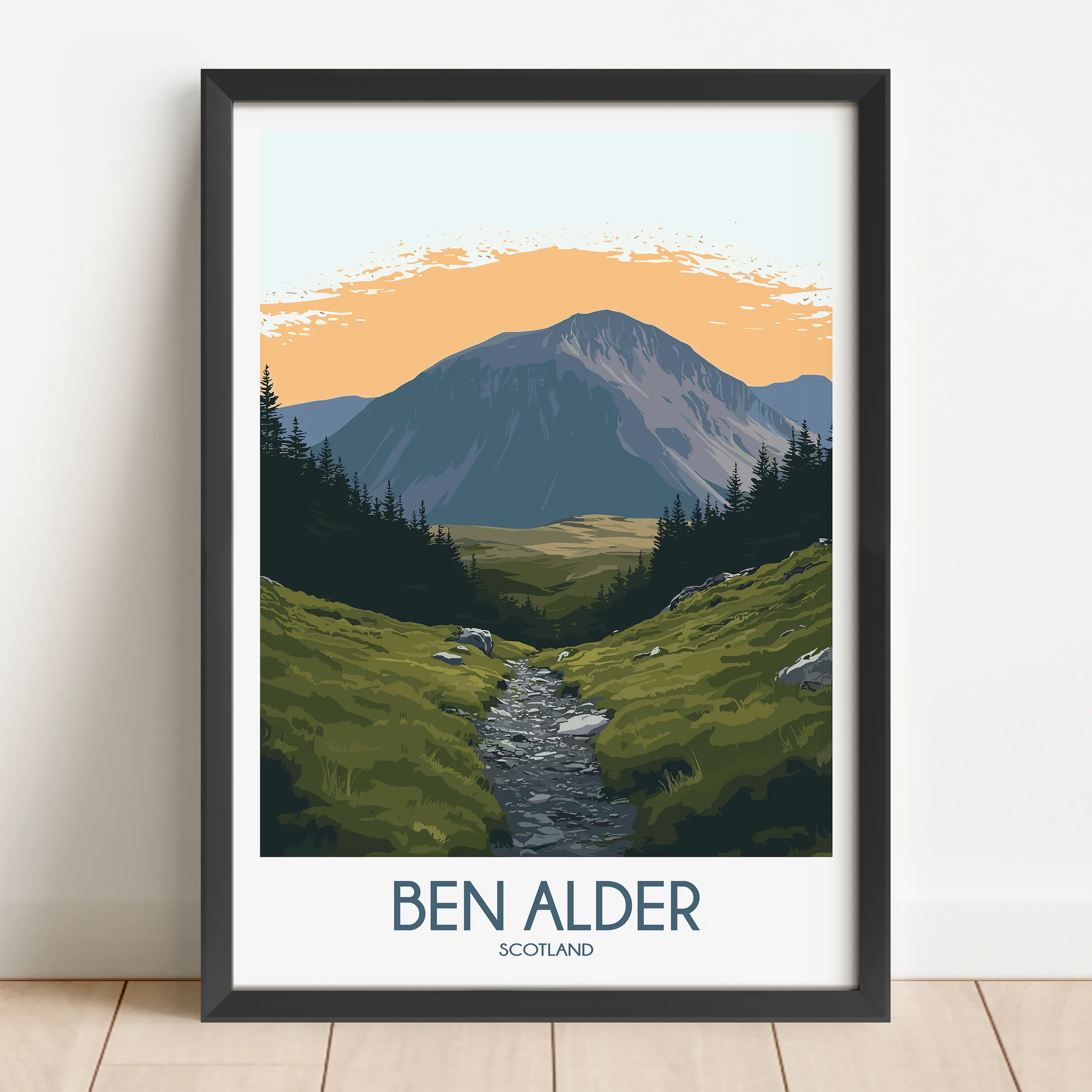 Ben Alder Minimalist Wall Art