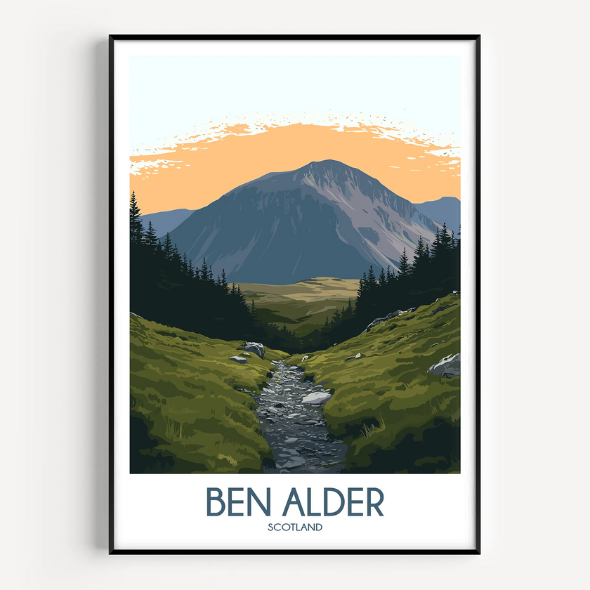 Ben Alder Souvenir Poster Print