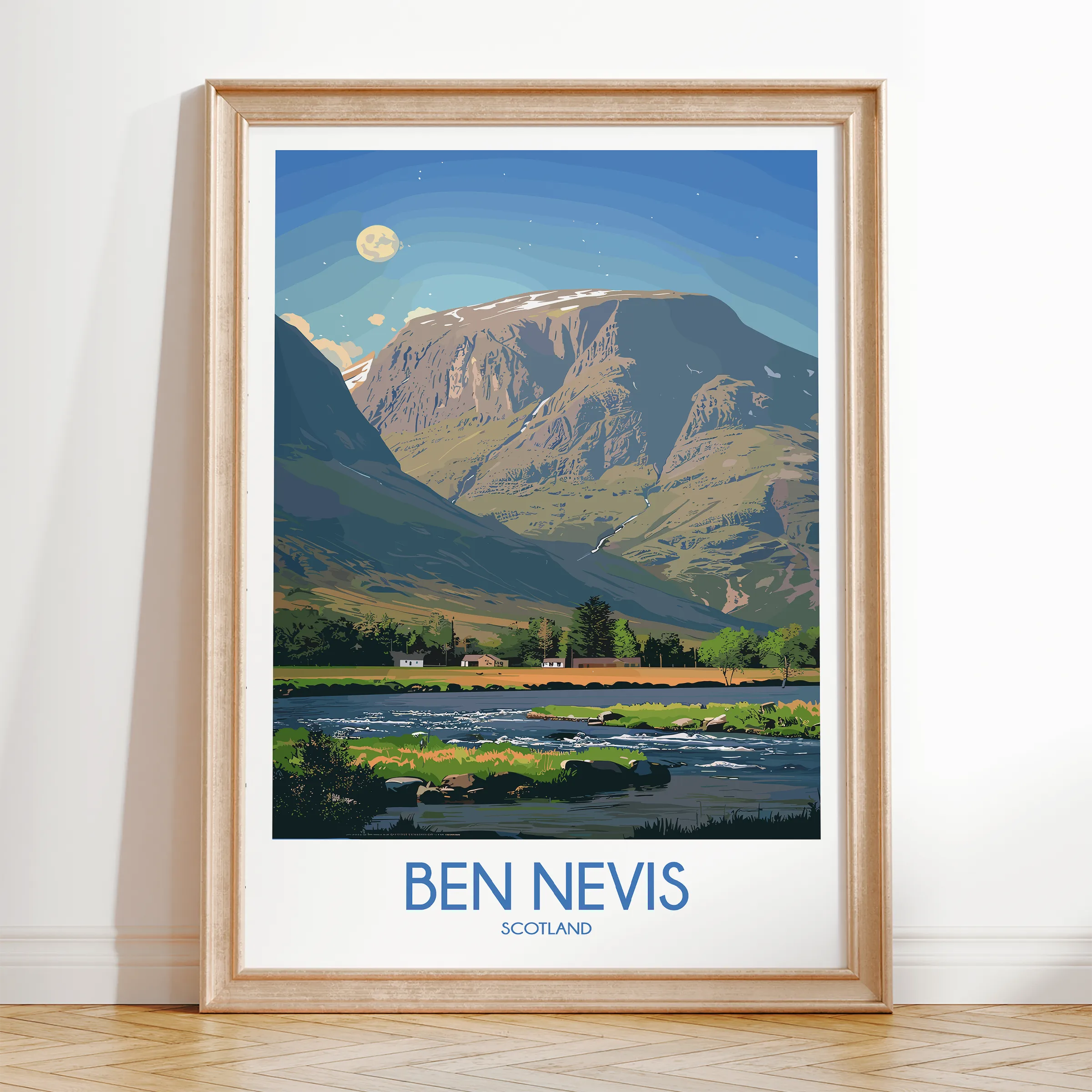 Ben Nevis Destination Art Gift