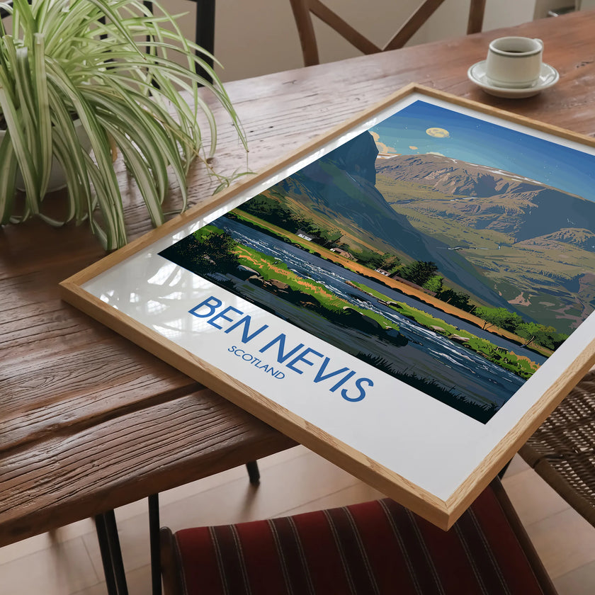Ben Nevis Scenic Landscape Art