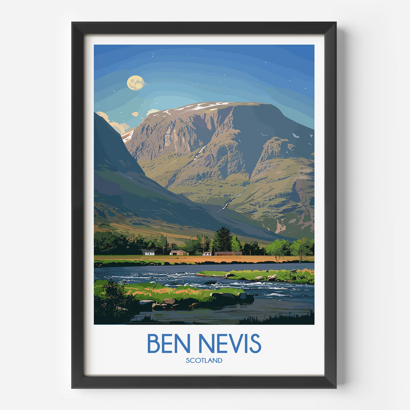 Ben Nevis Souvenir Poster Print