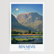 Ben Nevis Vintage Style Print