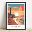 Benidorm Scenic Landscape Art