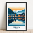 Bergen Souvenir Poster Print