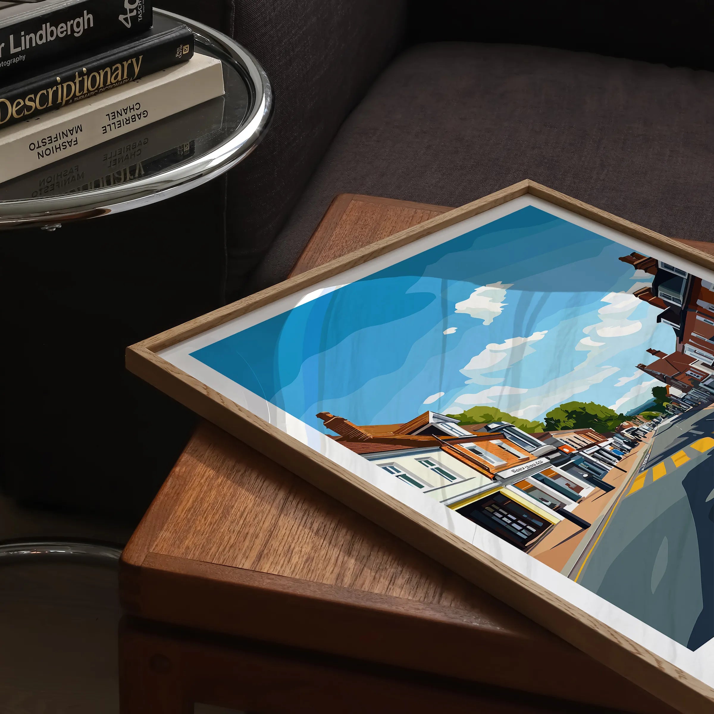 Berkhamsted Vintage Style Print