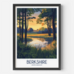 Berkshire Souvenir Poster Print