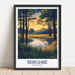 Berkshire Vintage Style Print