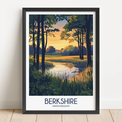 Berkshire Vintage Style Print
