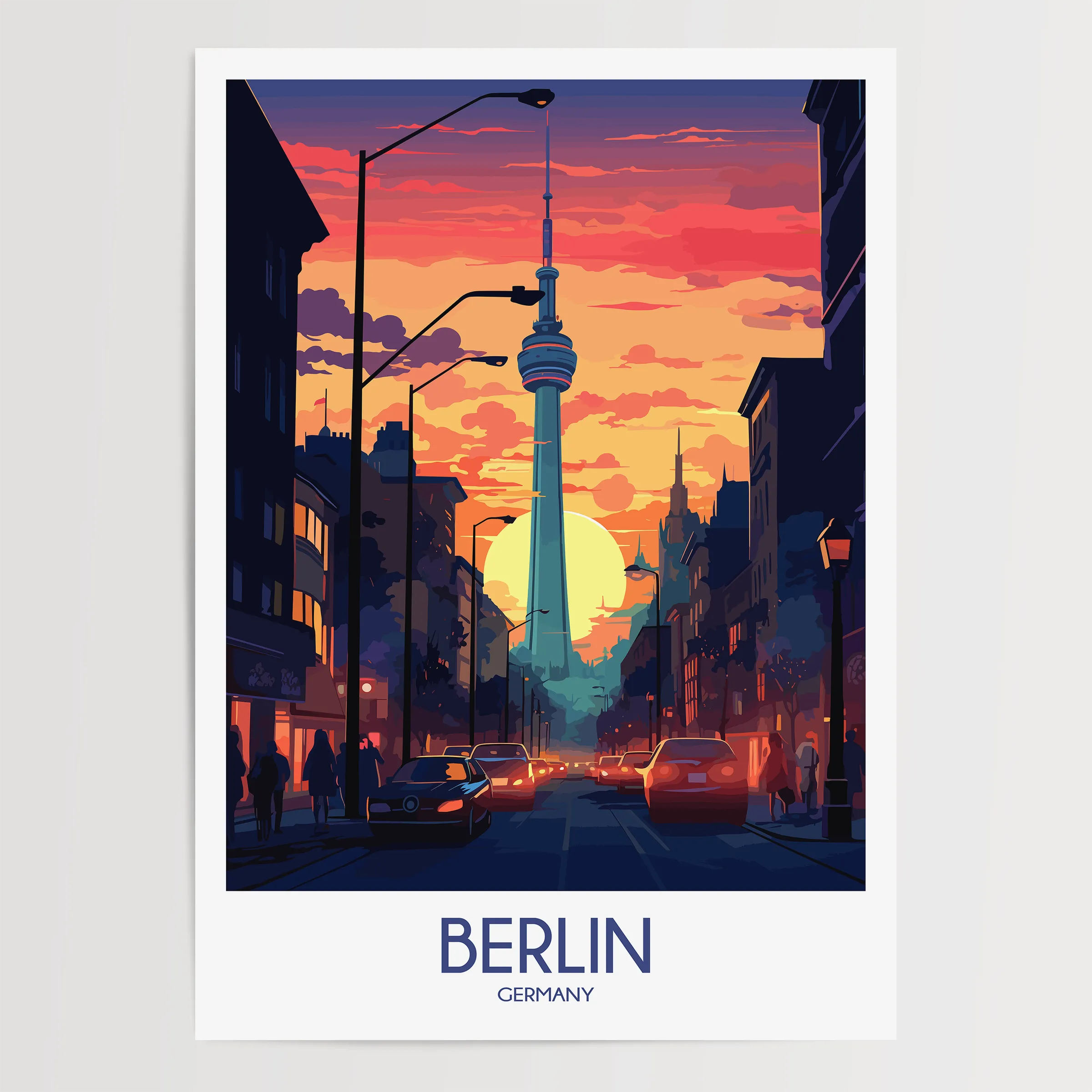 Berlin Destination Art Gift