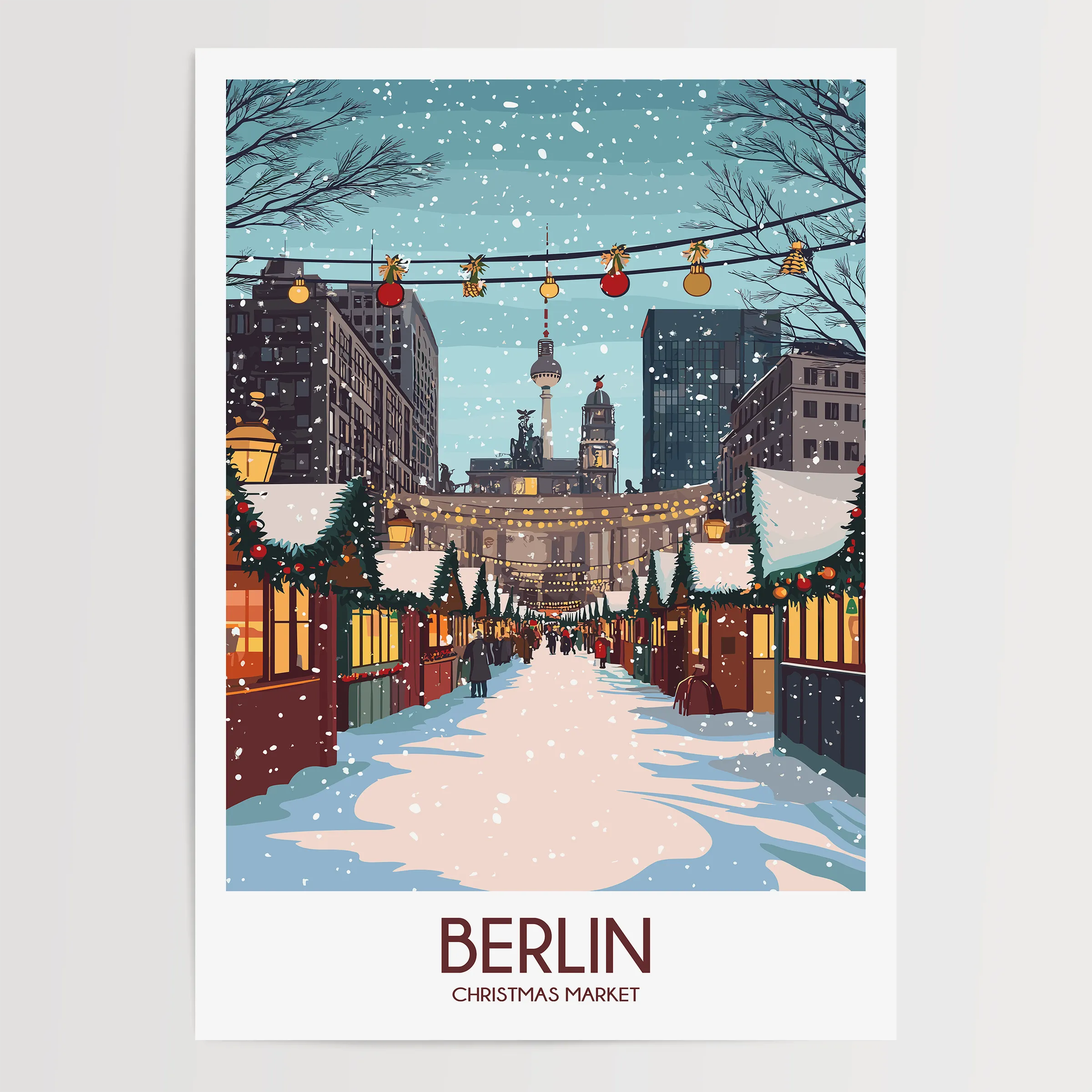 Berlin Minimalist Wall Art