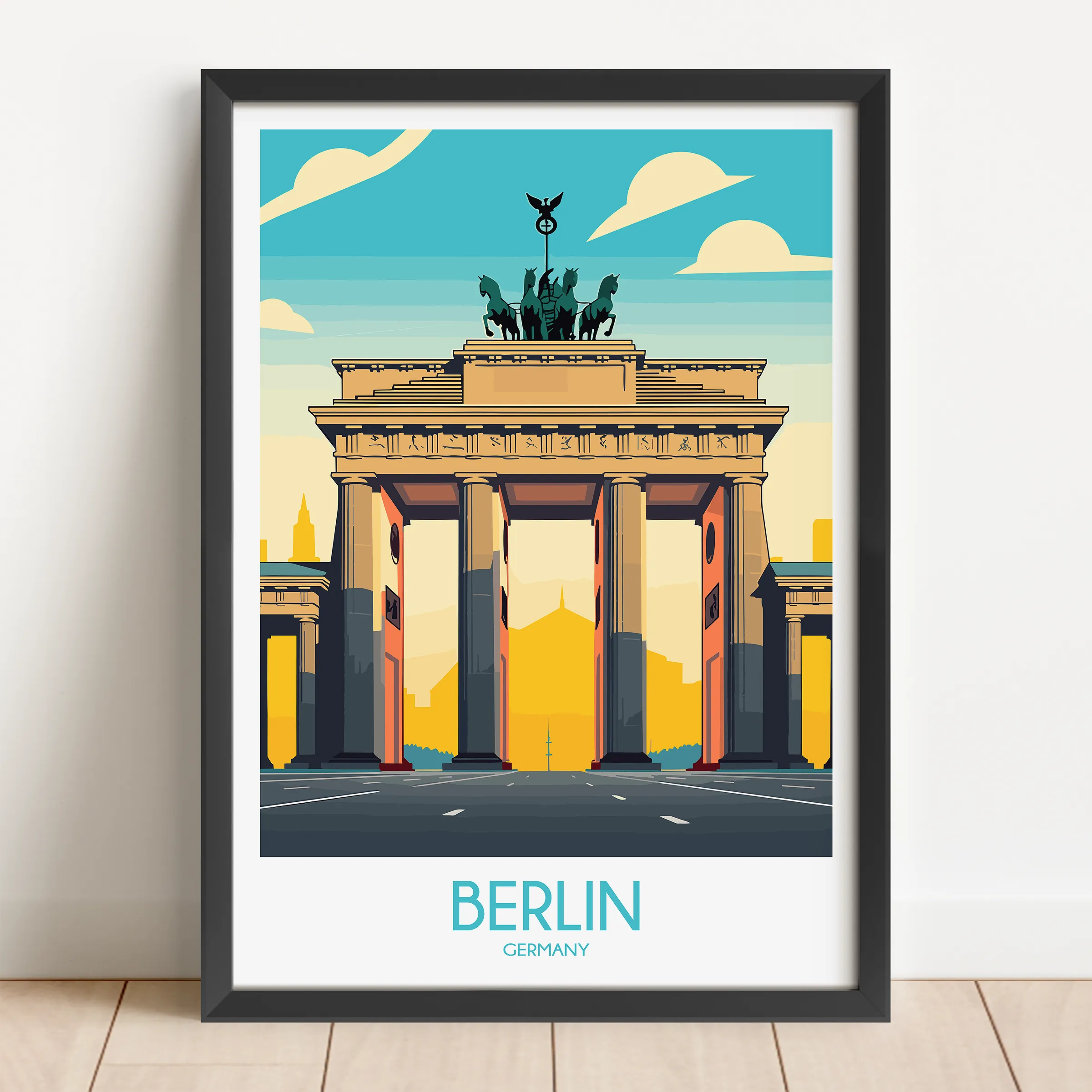 Berlin Scenic Landscape Art