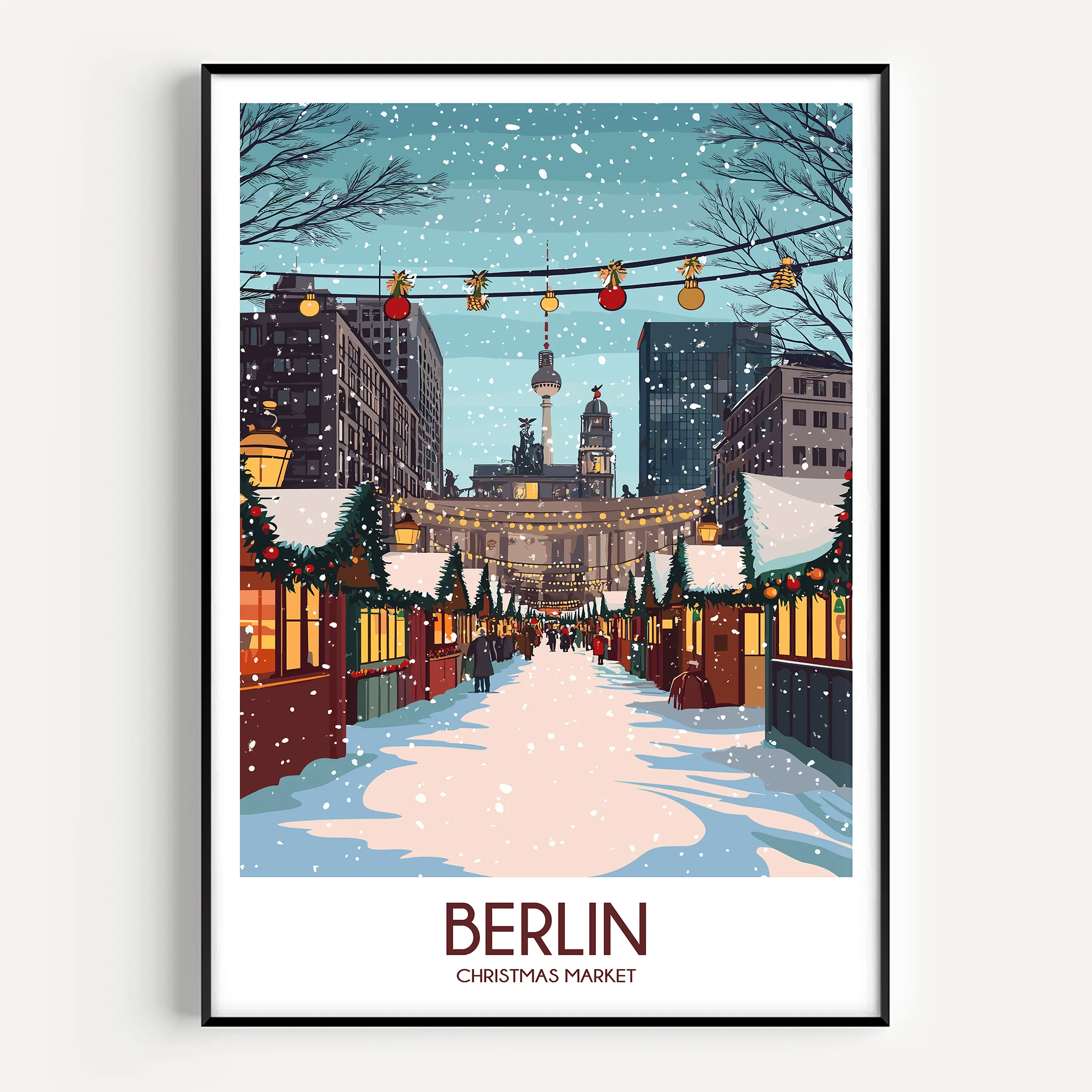 Berlin Souvenir Poster Print
