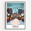Berlin Souvenir Poster Print