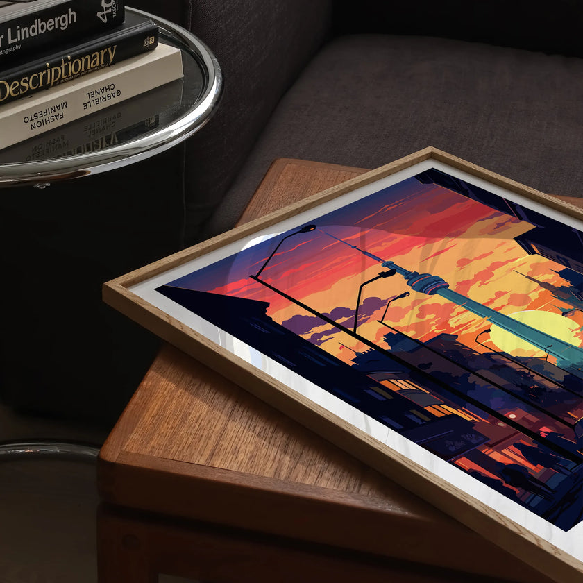 Berlin Vintage Style Print