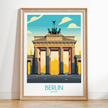 Berlin Vintage Style Print