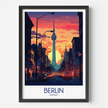 Berlin Vintage Style Print