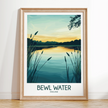 Bewl Water Modern Travel Poster