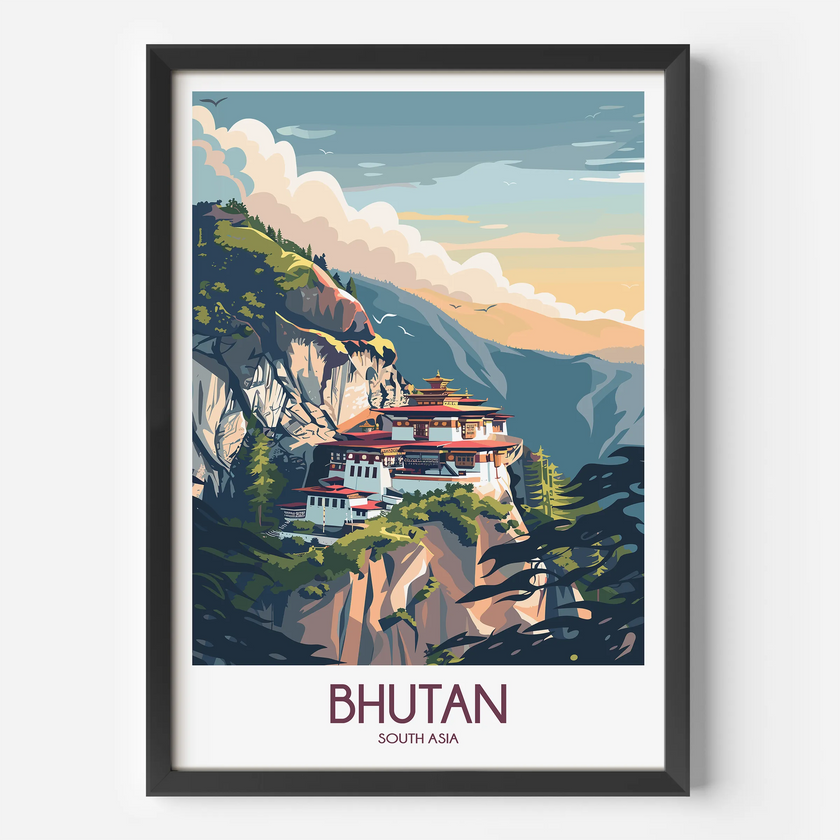 Bhutan Gallery Quality Print