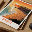 Biarritz Modern Travel Poster