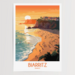Biarritz Scenic Landscape Art