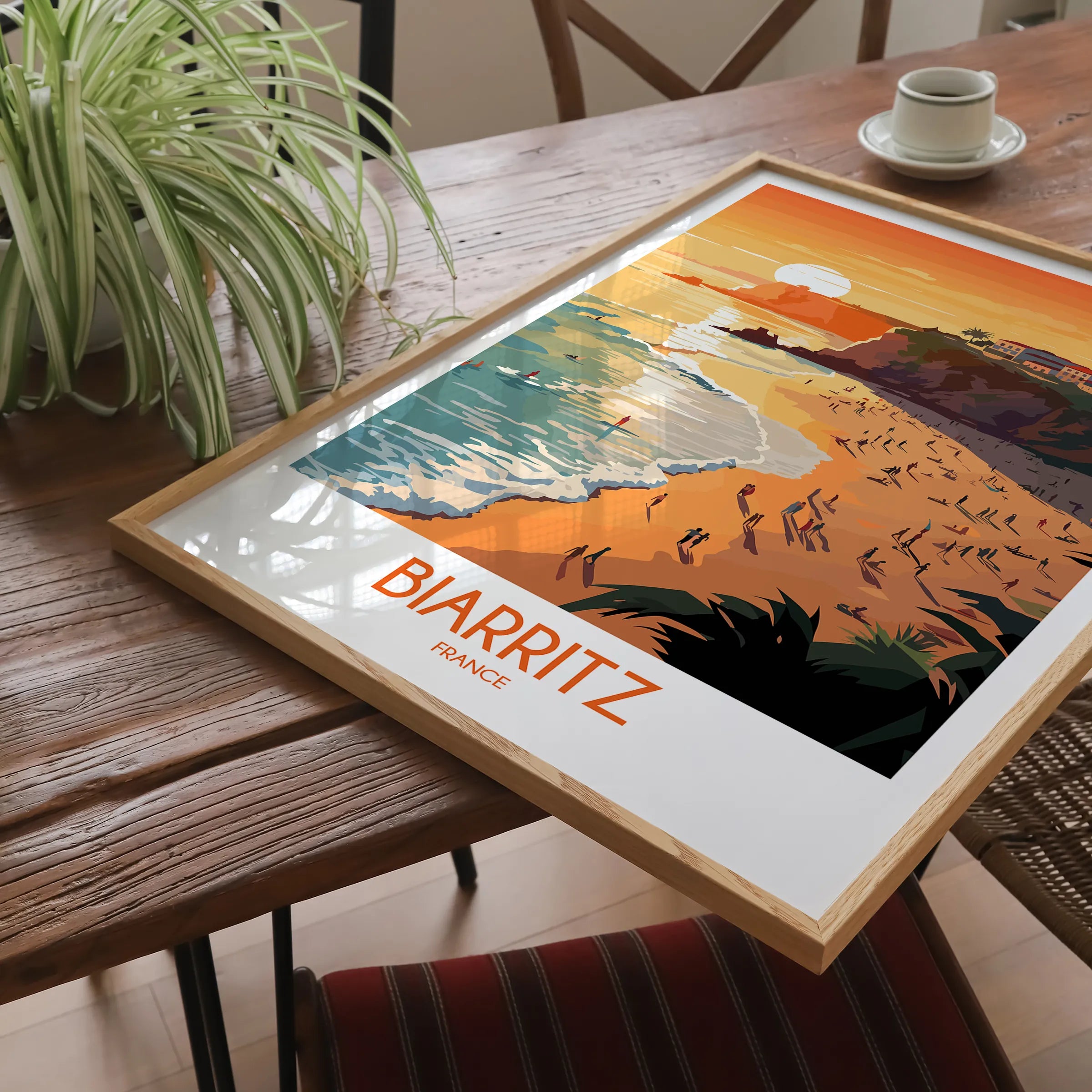 Biarritz Travel Memory Gift