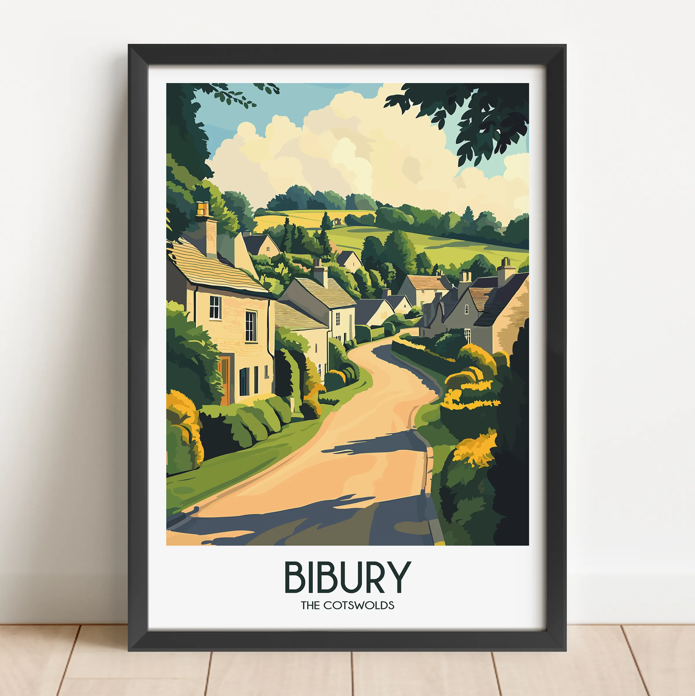 Bibury Destination Art Gift