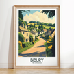 Bibury Scenic Landscape Art