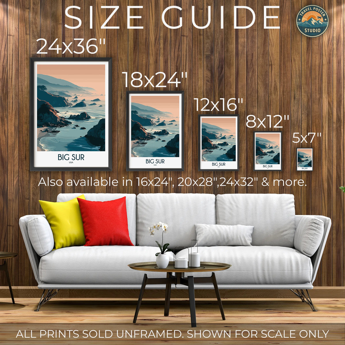 Big Sur Destination Art Gift