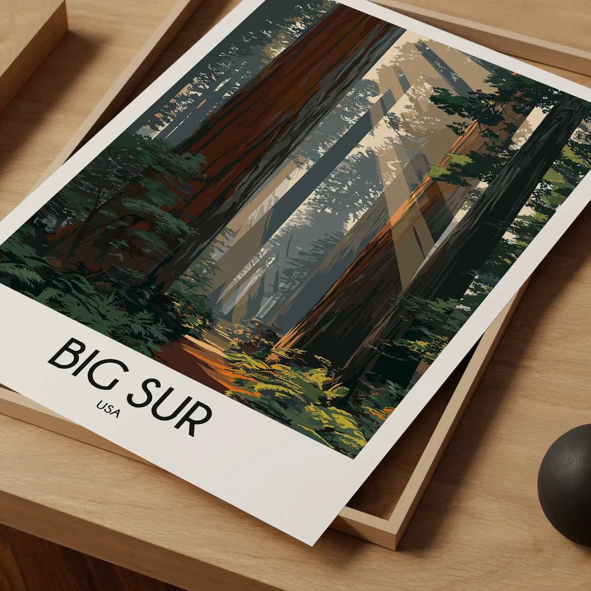 Big Sur Home Office Decor