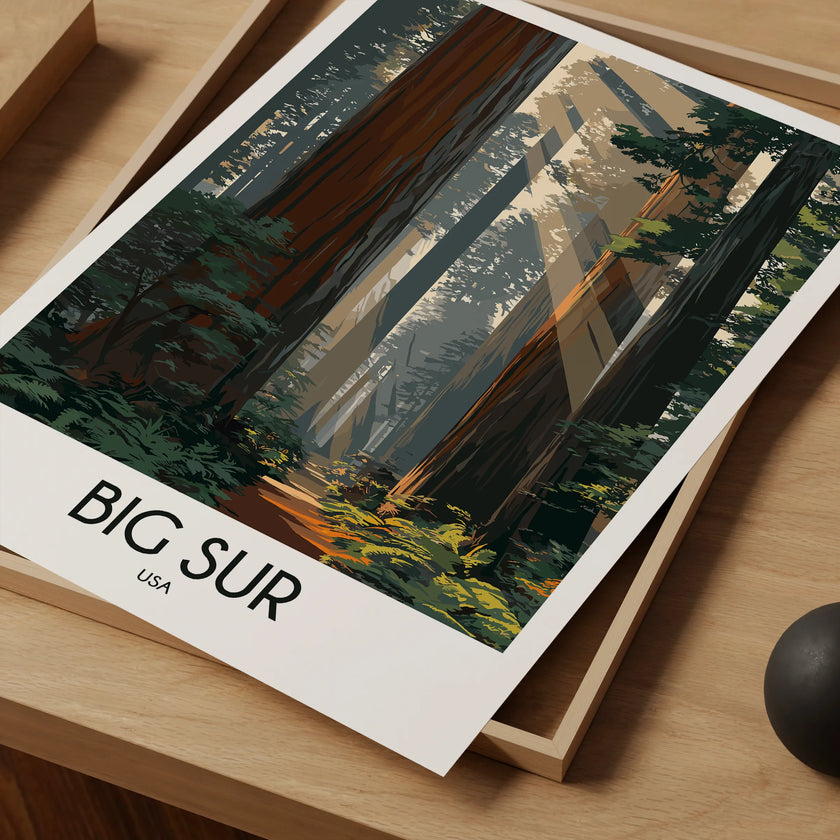Big Sur Home Office Decor