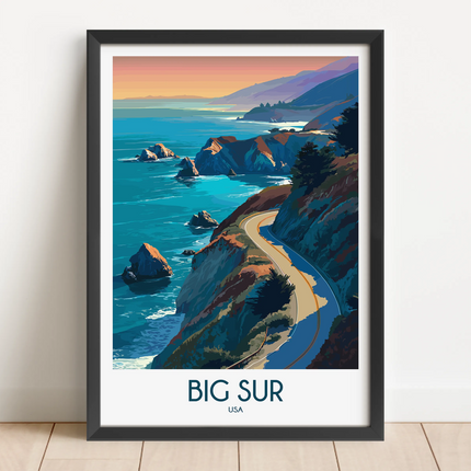Big Sur Home Office Decor
