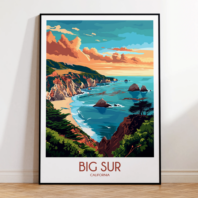 Big Sur Home Office Decor