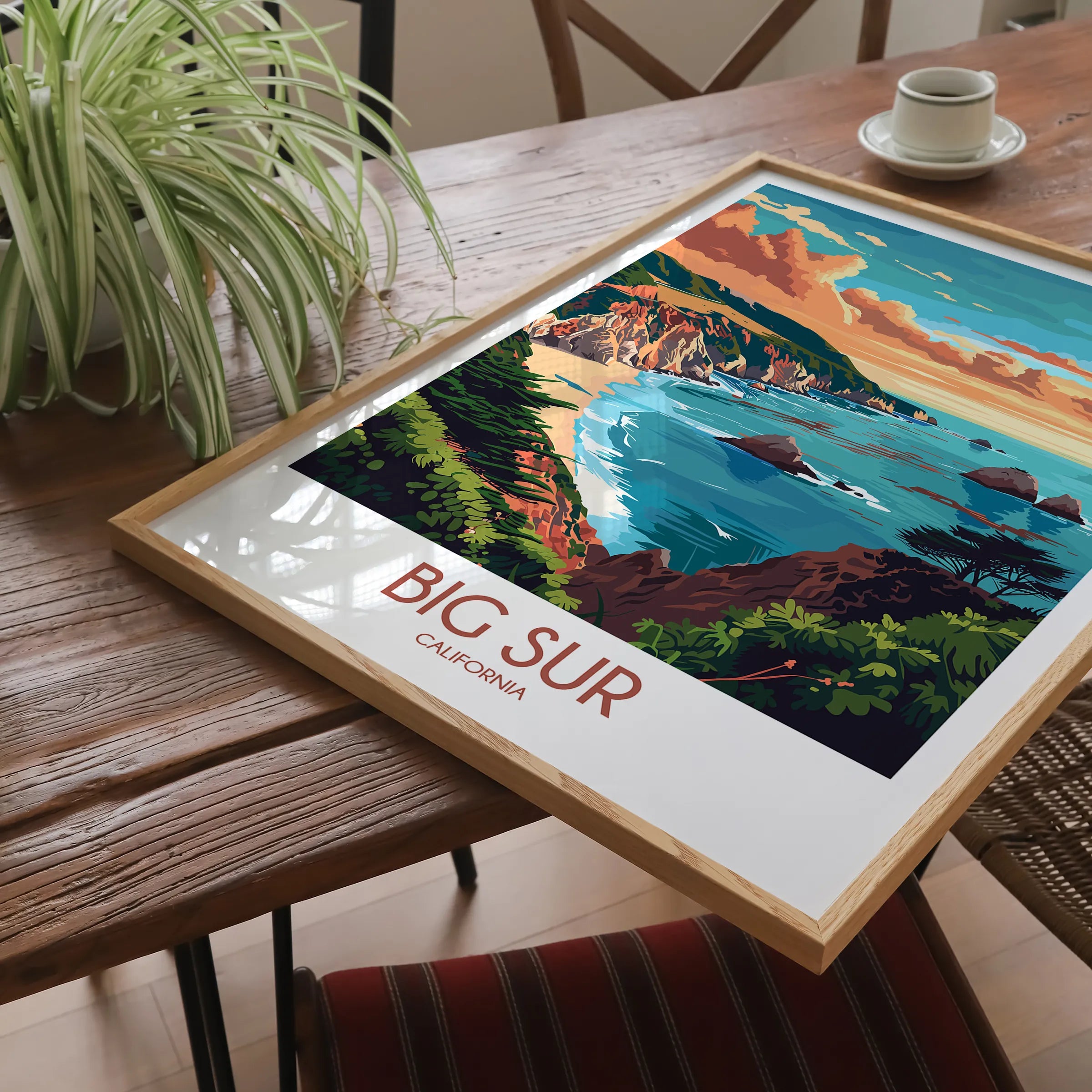 Big Sur Scenic Landscape Art