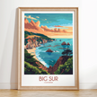 Big Sur Souvenir Poster Print