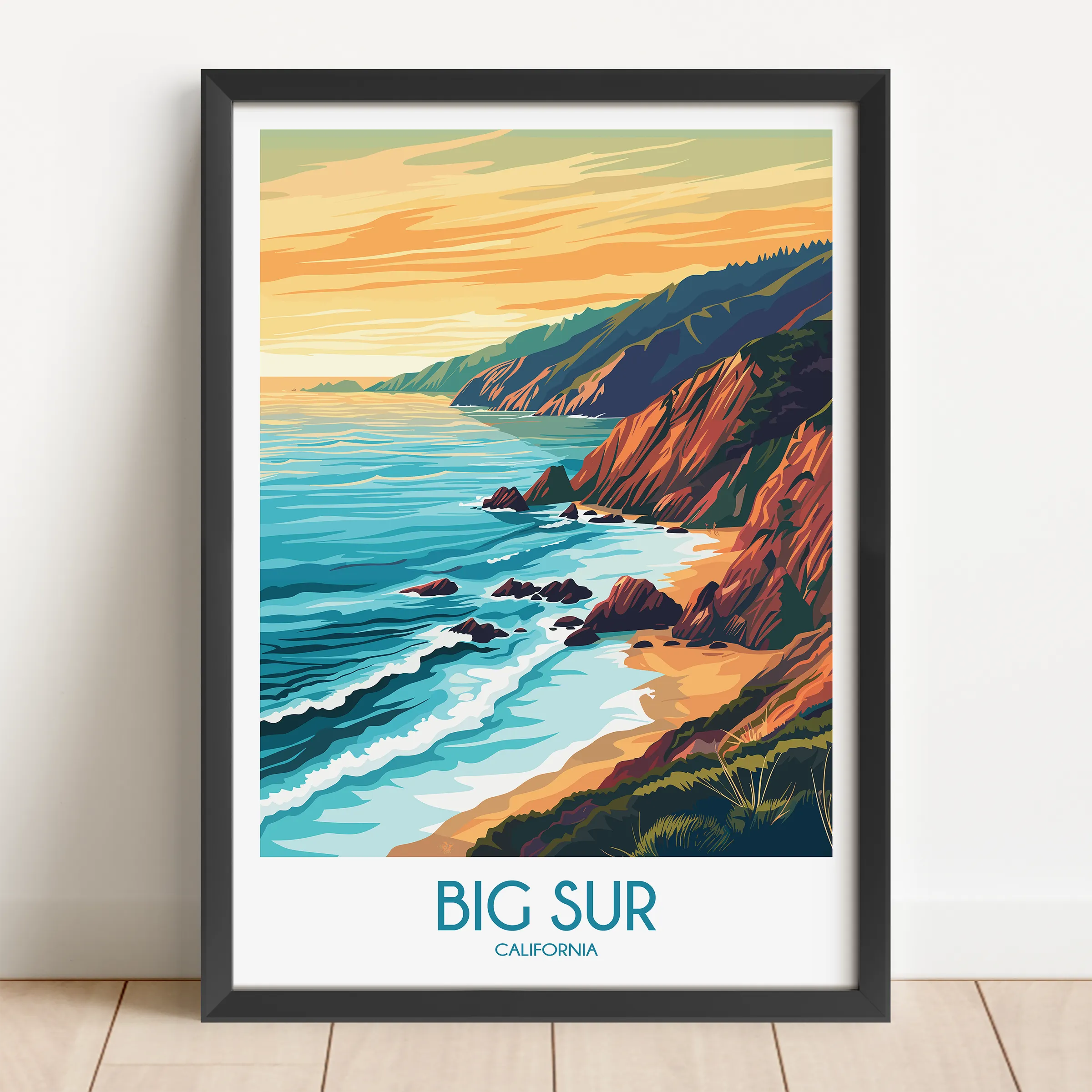Big Sur Souvenir Poster Print