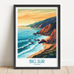 Big Sur Souvenir Poster Print