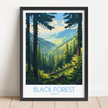 Black Forest Scenic Landscape Art