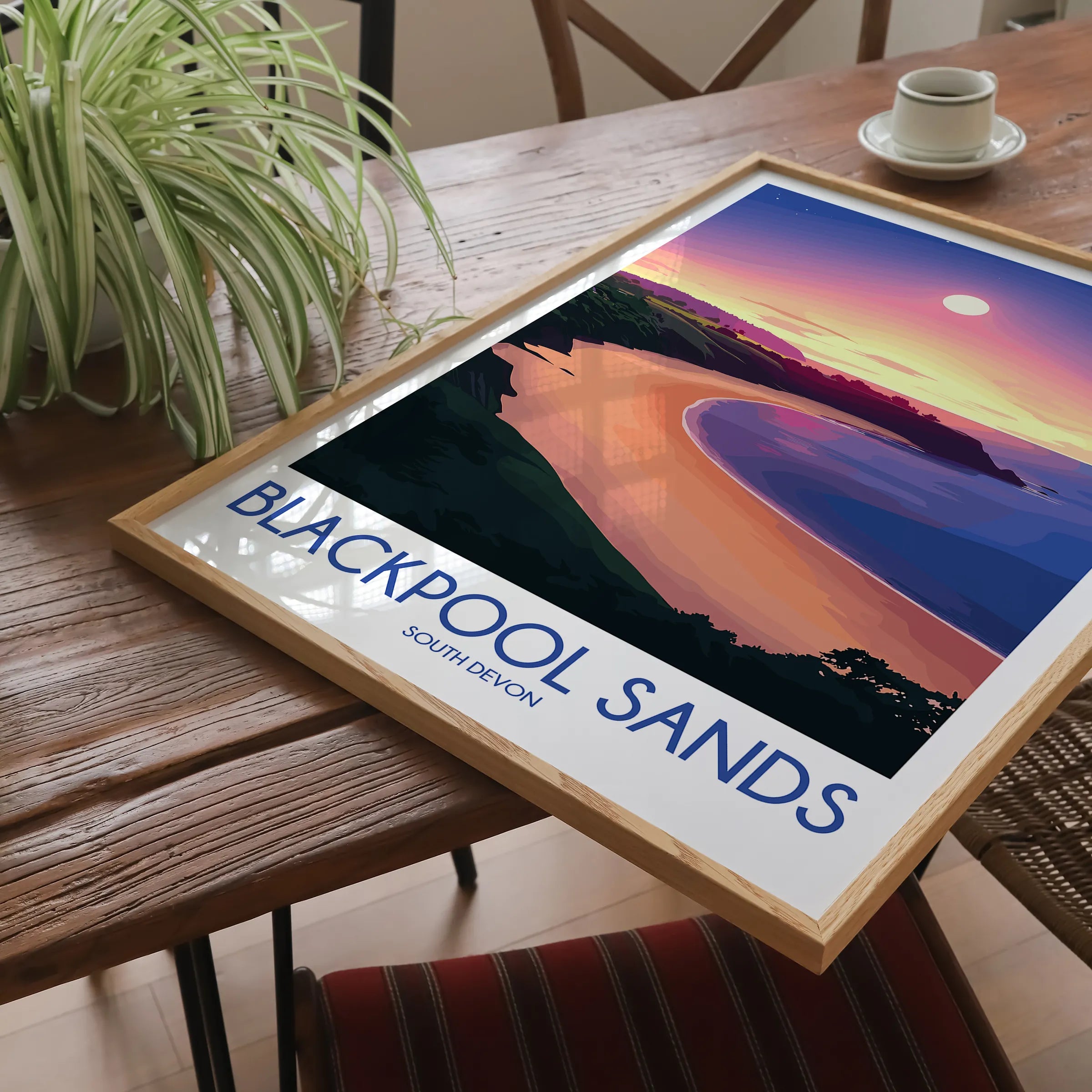 Blackpool Sands Destination Art Gift