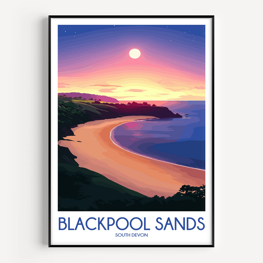 Blackpool Sands Home Office Decor