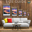 Blackpool Sands Souvenir Poster Print