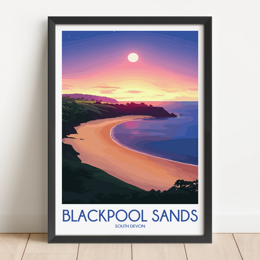 Blackpool Sands Travel Memory Gift