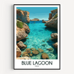 Blue Lagoon Gallery Quality Print