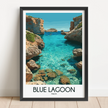Blue Lagoon Home Office Decor