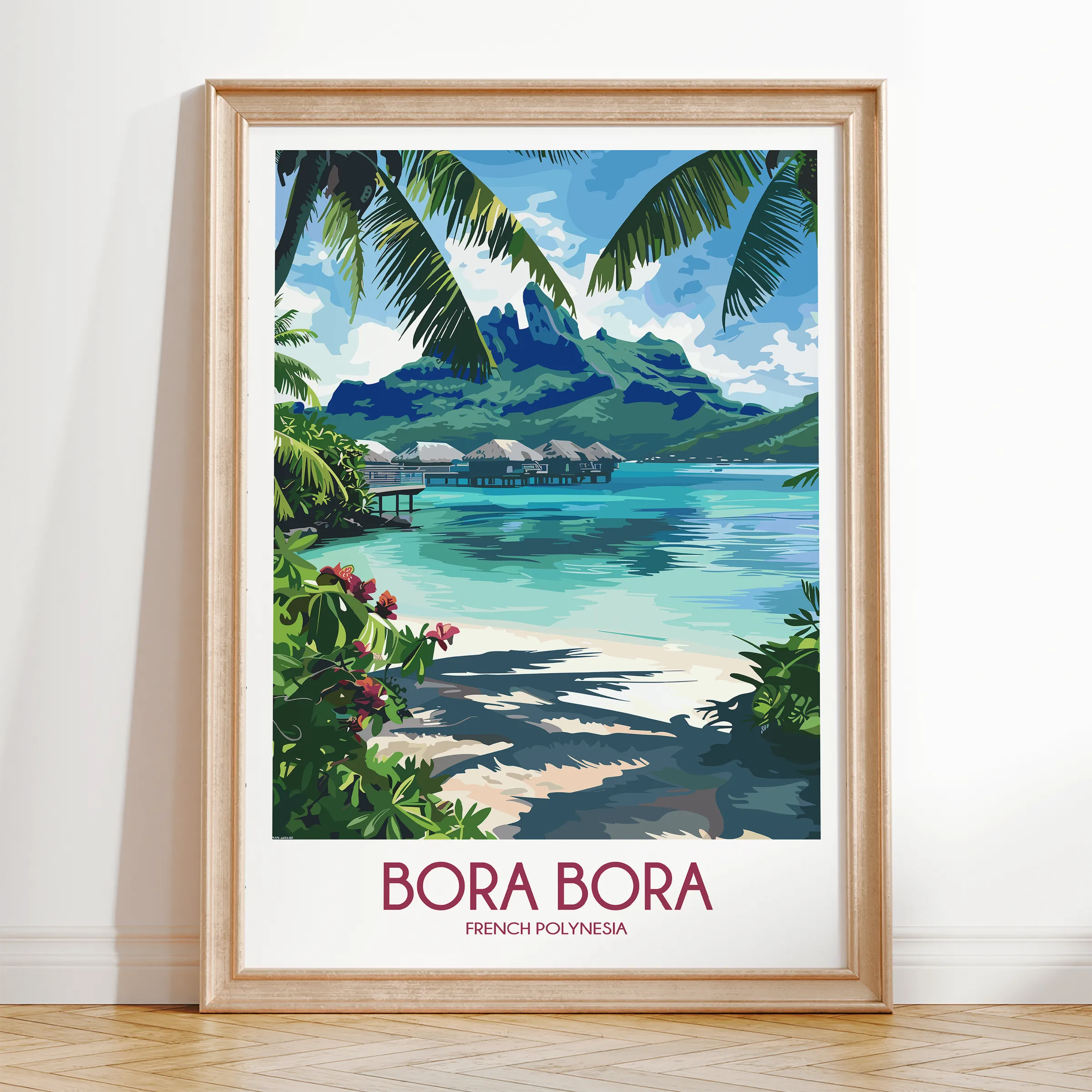 Bora Bora Destination Art Gift