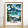 Bora Bora Destination Art Gift