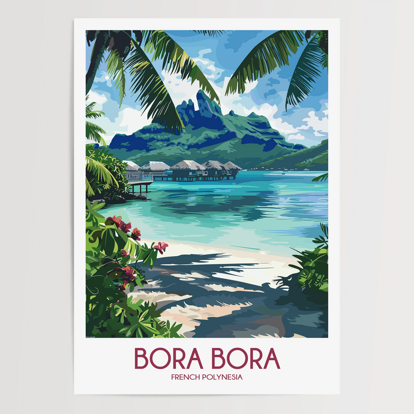 Bora Bora Gallery Quality Print